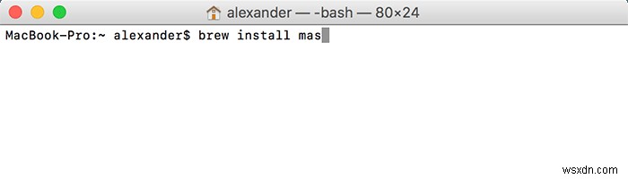 Macのターミナルでアプリを更新する方法|macOSとApp Storeアプリをコマンドラインで管理