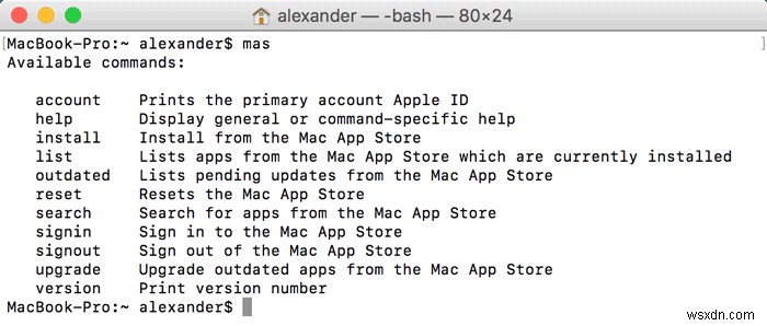 Macのターミナルでアプリを更新する方法|macOSとApp Storeアプリをコマンドラインで管理