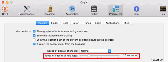 【Mac】無料ツールOnyxで隠し設定をカスタマイズする方法
