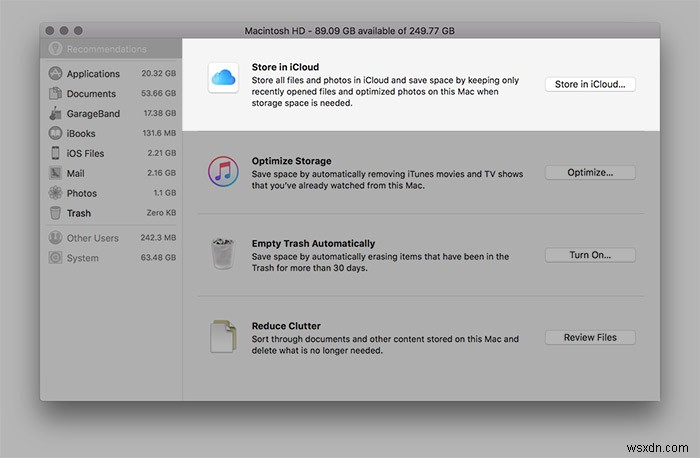 macOS Sierraの「パージ可能」領域とは?ストレージ最適化の仕組みと活用方法を徹底解説