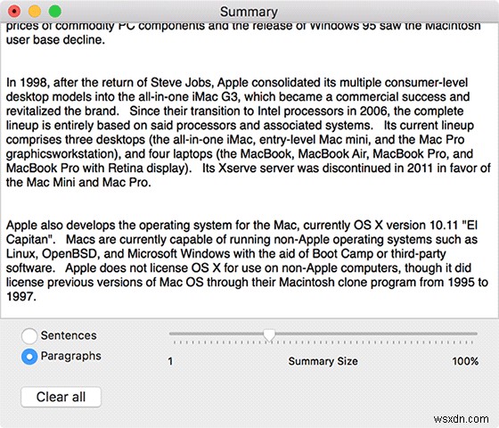 Macの「要約」機能で長文ドキュメントを効率的にまとめる方法