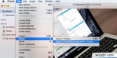 Macの「写真」アプリから高画質のまま写真を書き出す方法【クイックヒント】