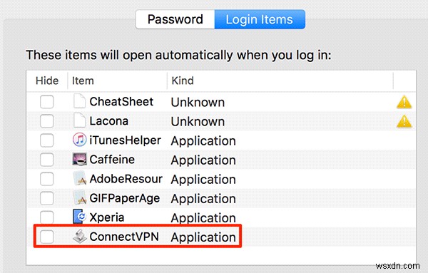 Macの起動時にVPNへ自動接続させる方法|AppleScriptでログイン項目に登録する手順
