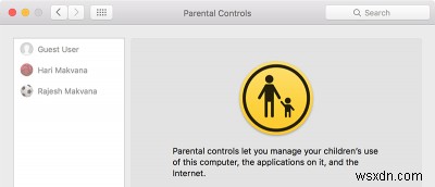 Macでペアレンタルコントロール設定を別のアカウントにコピーする方法