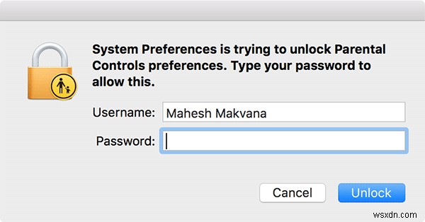 Macでペアレンタルコントロール設定を別のアカウントにコピーする方法