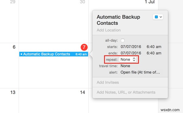 Mac OS XでAutomatorを使って連絡先を自動バックアップする方法