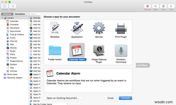 Mac OS XでAutomatorを使って連絡先を自動バックアップする方法