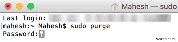 purgeコマンドでMacを高速化する方法|メモリとキャッシュを手動でクリア
