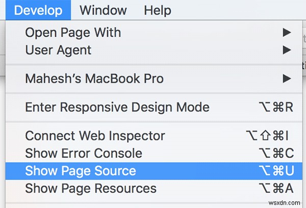 MacのSafariでWebページのソースコードを表示する3つの方法【開発メニューの有効化手順つき】