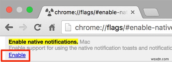 MacでChromeのネイティブ通知を有効にする方法