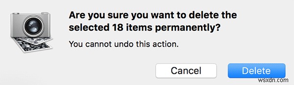 Macを使ってiPhoneの写真をすべて一括削除する方法