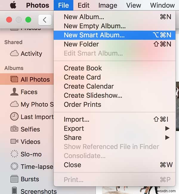 MacのiPhoto・Photosアプリでスマートアルバムを作成して活用する方法
