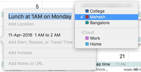 Mac（OS X）とiPhone（iOS）でデフォルトのカレンダーを設定する方法