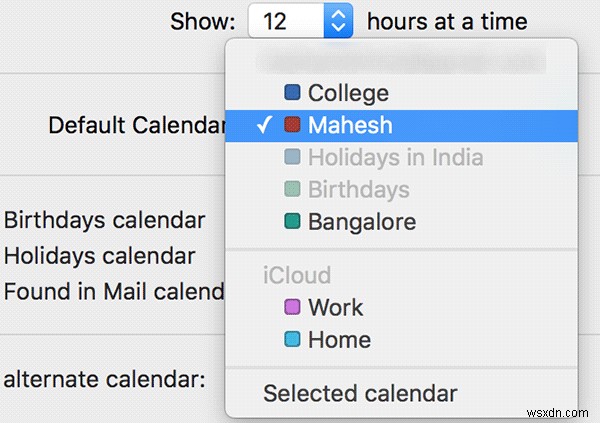 Mac（OS X）とiPhone（iOS）でデフォルトのカレンダーを設定する方法