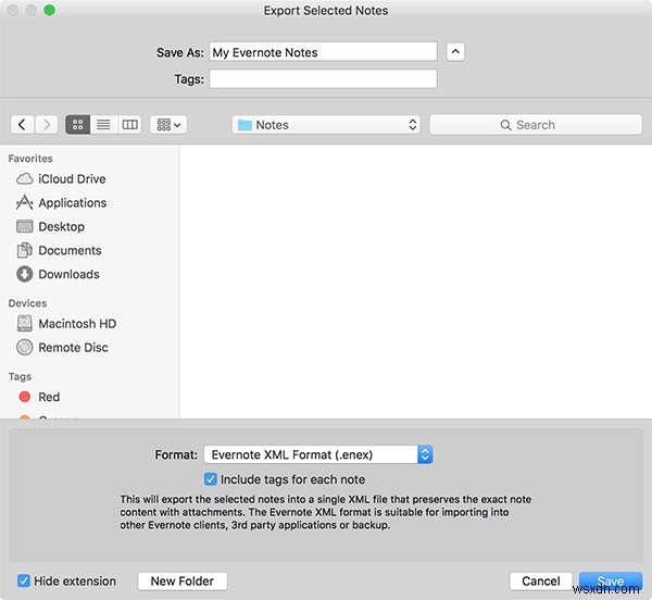 EvernoteからApple Notesへメモを移行する方法を徹底解説