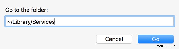 Macのコンテキストメニューから不要なサービスを削除・非表示にする方法