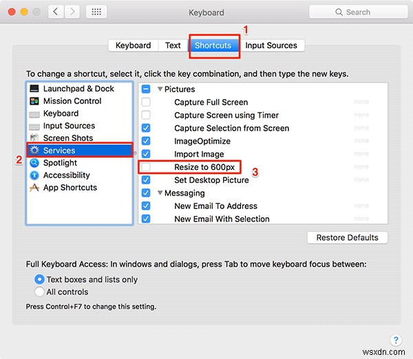 Macのコンテキストメニューから不要なサービスを削除・非表示にする方法