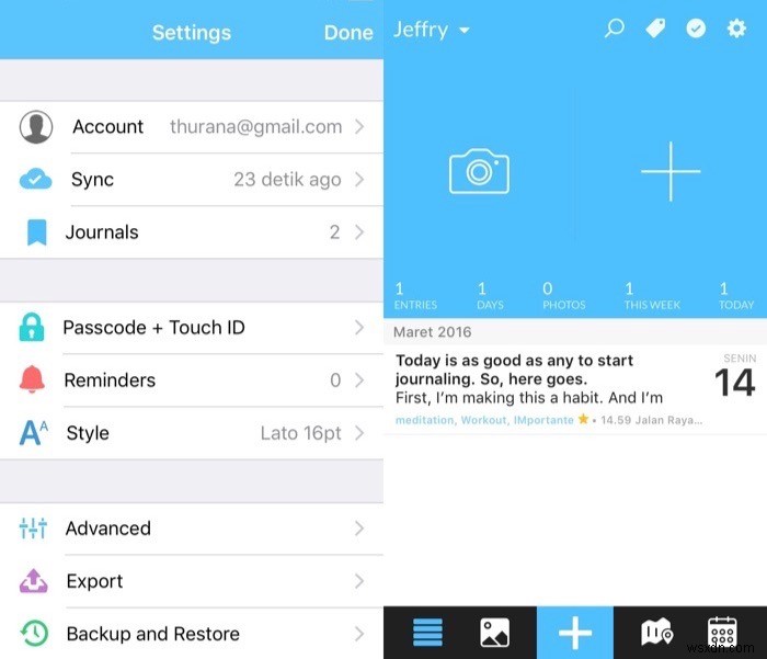 Day OneでMac・iPhone・iPadに美しいジャーナルを続けよう