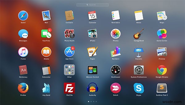 MacのLaunchpad（ランチパッド）のレイアウトを行数・列数でカスタマイズする方法