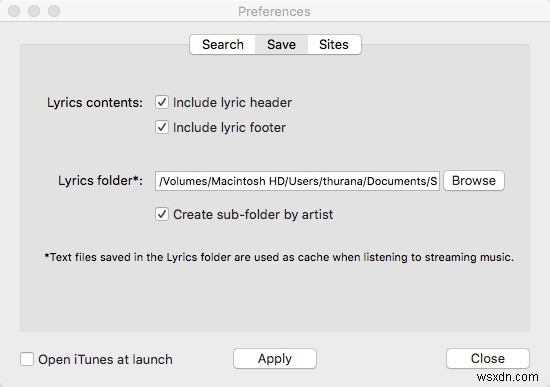 【Mac】無料アプリ「Singer Song Reader」でiTunes楽曲の歌詞を自動検索・保存・表示する方法