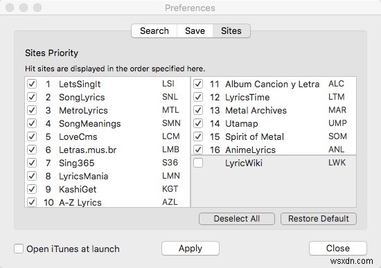 【Mac】無料アプリ「Singer Song Reader」でiTunes楽曲の歌詞を自動検索・保存・表示する方法