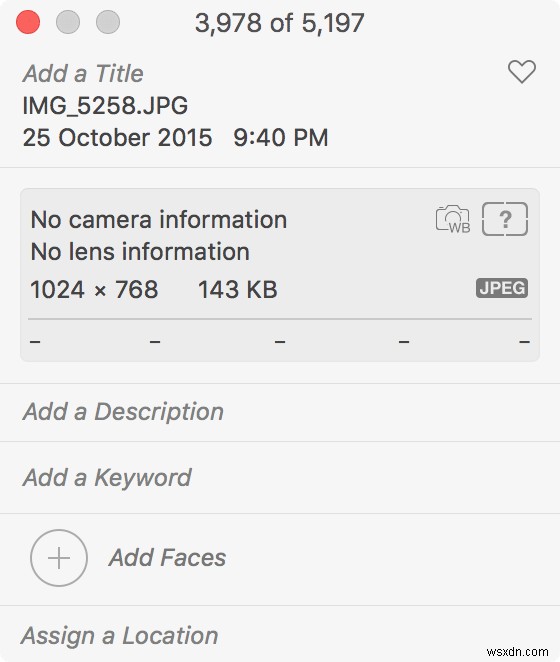 Macの写真アプリで画像に位置情報を追加・削除する方法