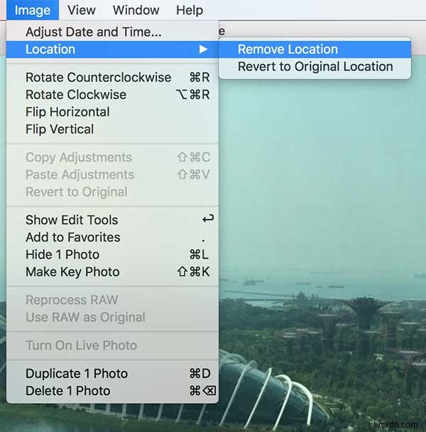 Macの写真アプリで画像に位置情報を追加・削除する方法