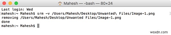 OS X El Capitanでゴミ箱を安全に空にする方法｜ターミナルを使ったファイルの完全削除ガイド