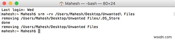 OS X El Capitanでゴミ箱を安全に空にする方法｜ターミナルを使ったファイルの完全削除ガイド