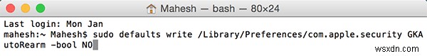 MacでGatekeeper(ゲートキーパー)を永久にオフにする方法