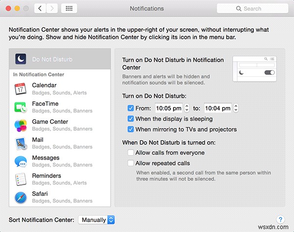 Macで通知アラートをすべて無効にする方法｜「おやすみモード」を常時有効にする設定術
