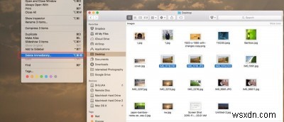 OS X El Capitanでファイルを素早く削除する方法｜ゴミ箱をスキップして即座に消すテクニック