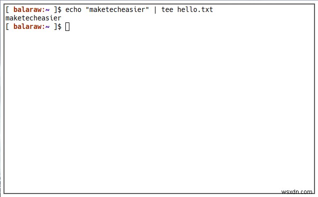 Linuxでターミナルの出力をファイルに保存する5つの方法