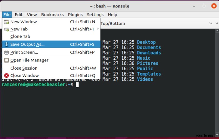Linuxでターミナルの出力をファイルに保存する5つの方法