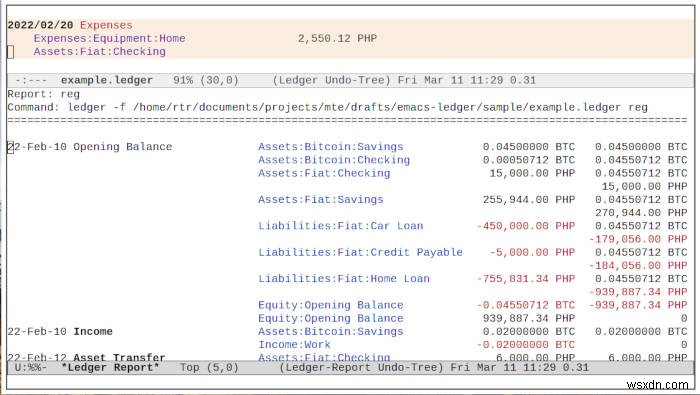 EmacsのLedger Modeを使って財務を効率的に管理する方法