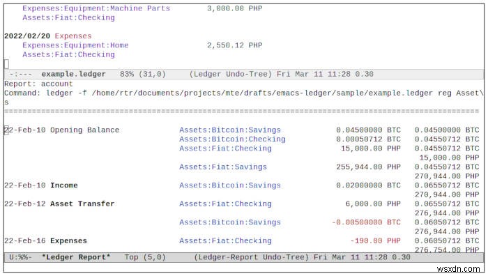 EmacsのLedger Modeを使って財務を効率的に管理する方法
