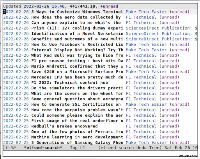 EmacsをRSSリーダーに変える「Elfeed」の使い方徹底解説｜導入から自動タグ付け・カスタマイズまで