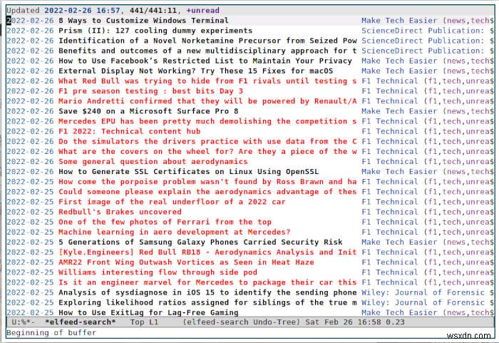 EmacsをRSSリーダーに変える「Elfeed」の使い方徹底解説｜導入から自動タグ付け・カスタマイズまで