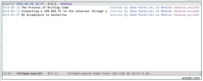 EmacsをRSSリーダーに変える「Elfeed」の使い方徹底解説｜導入から自動タグ付け・カスタマイズまで