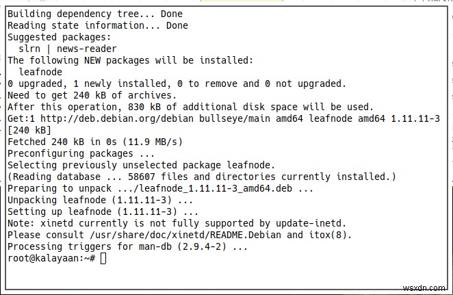 LeafnodeでオフラインUSENETサーバーを構築する方法【初心者向け完全ガイド】