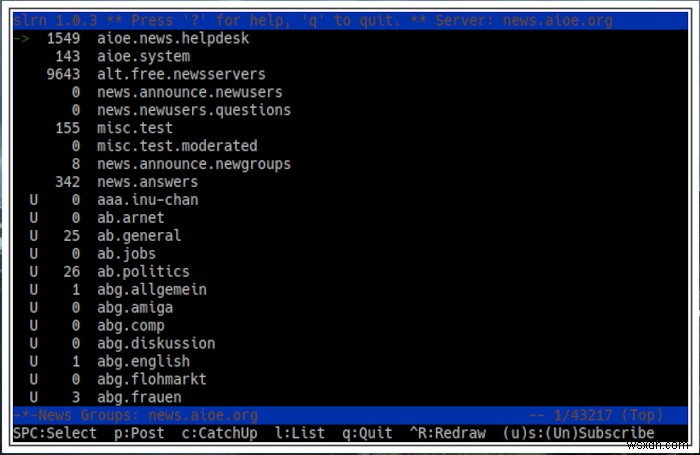 Linuxで使えるおすすめUSENETリーダー5選