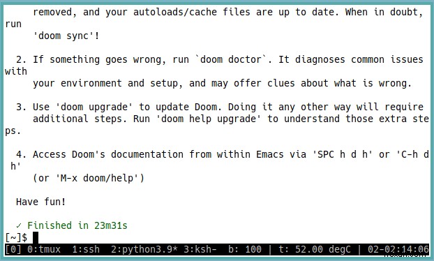 Doom Emacsとは？特徴とインストール・設定方法を徹底解説