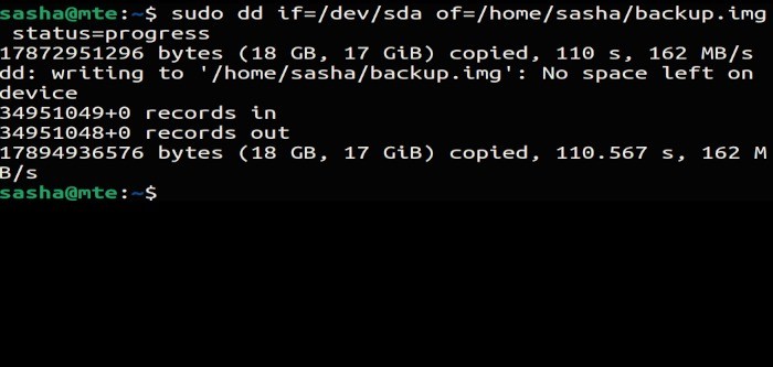 Linuxでハードディスク全体をクローンする4つの方法