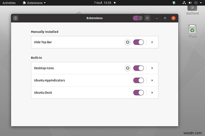 Ubuntuでデスクトップアイコンを非表示にする4つの方法