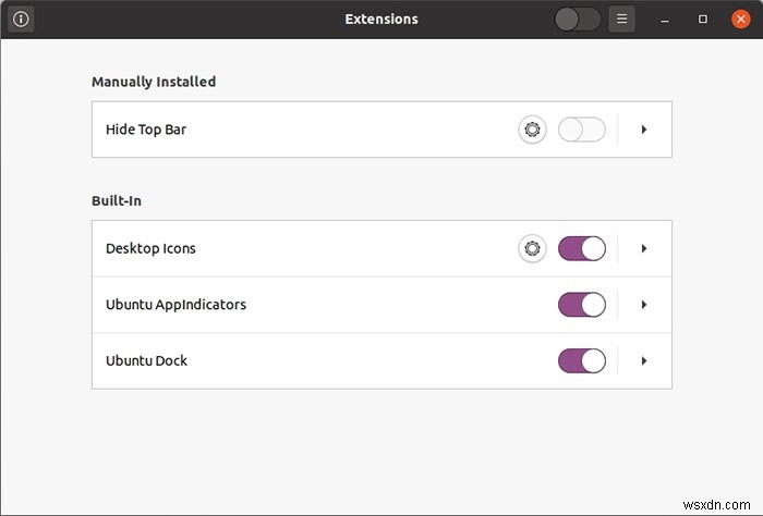 Ubuntuでデスクトップアイコンを非表示にする4つの方法