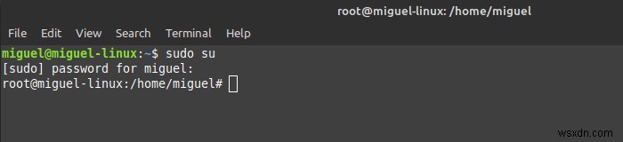 【Linux】su・sudo su・sudo -s・sudo -i の違いを徹底解説