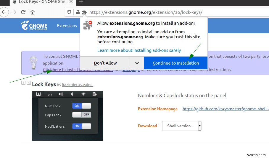 UbuntuでCaps Lockキーインジケーターを有効にする方法