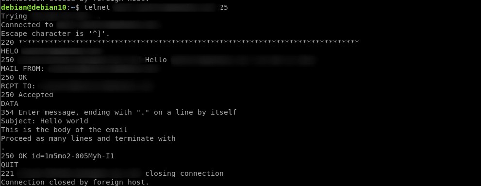 Linuxターミナルからメールを送信する4つの方法(mail・sendmail・telnet・mutt)