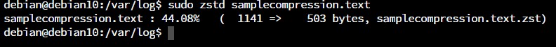 Linuxでzstdを使ってファイルを圧縮する方法【インストールから使い方まで】