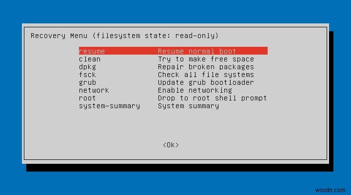 【保存版】Ubuntuをリカバリーモードで起動する方法と復旧メニューの使い方